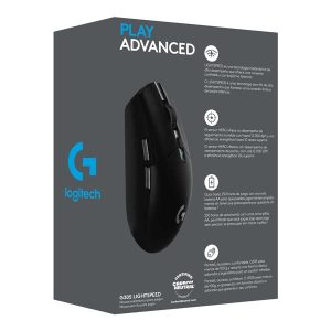 Logitech G G305 - mouse - 2.4 GHz - black