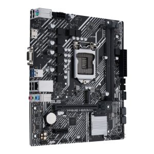 ASUS PRIME H510M-K - Motherboard - micro ATX - LGA1200 Socket - H510 Chipset - USB 3.2 Gen 1 - Gigabit LAN - onboard graphics (CPU required) - HD Audio (8-channel)