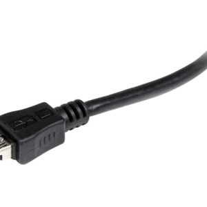 StarTech.com 6in Micro USB to Mini USB Adapter Cable M/F - Micro USB male to Mini USB female - Micro USB to Mini USB Adapter (UUSBMUSBMF6) - USB adapter - mini-USB Type B to Micro-USB Type B - 15.24 cm