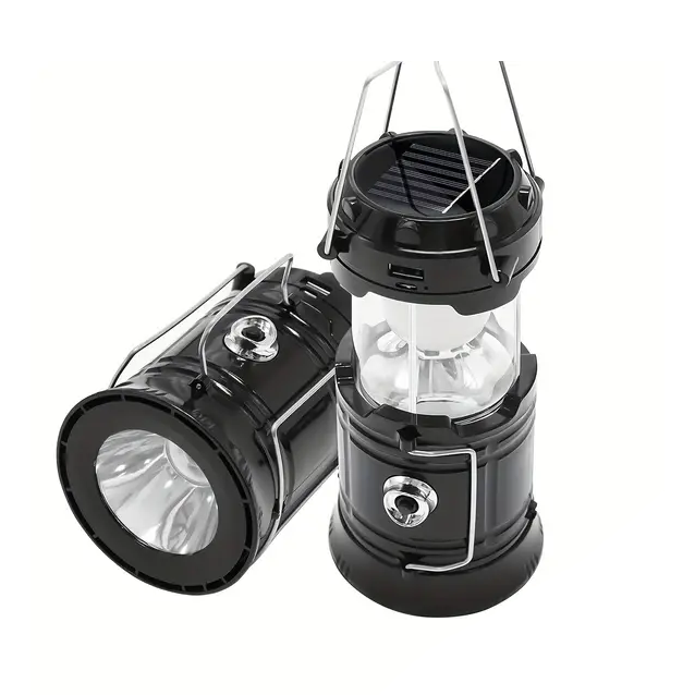 MT LED Lantern Lightweight Solar USB Rechargeable