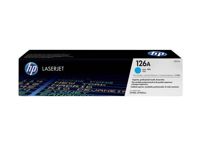 HP 126A - cyan - original - LaserJet - toner cartridge (CE311A) - Image 12