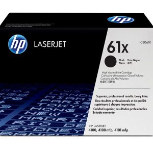 HP 61X - High Yield - black - original - LaserJet - toner cartridge (C8061X)