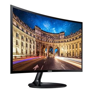 Samsung C24F390FHN - CF390 Series - LED monitor - curved - Full HD (1080p) - 24"