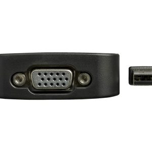 StarTech.com USB to VGA Adapter - 1920x1200 - External Video & Graphics Card - Dual Monitor Display Adapter - Supports Windows (USB2VGAE3) - USB / VGA adapter - USB to HD-15 (VGA) - TAA Compliant - 50 cm