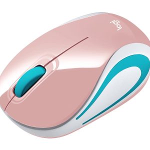 Logitech M187 - mouse - 2.4 GHz - blossom