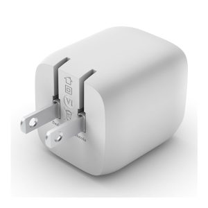 Belkin BoostCharge Pro power adapter - PPS and GaN technology - 2 x USB-C - 45 Watt