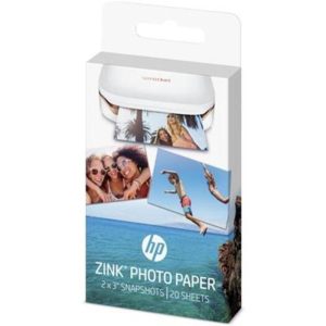 HP ZINK Sticky-Backed - photo paper - glossy - 20 sheet(s) -