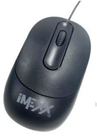 Imexx Mouse 3D USB Black IME-26303