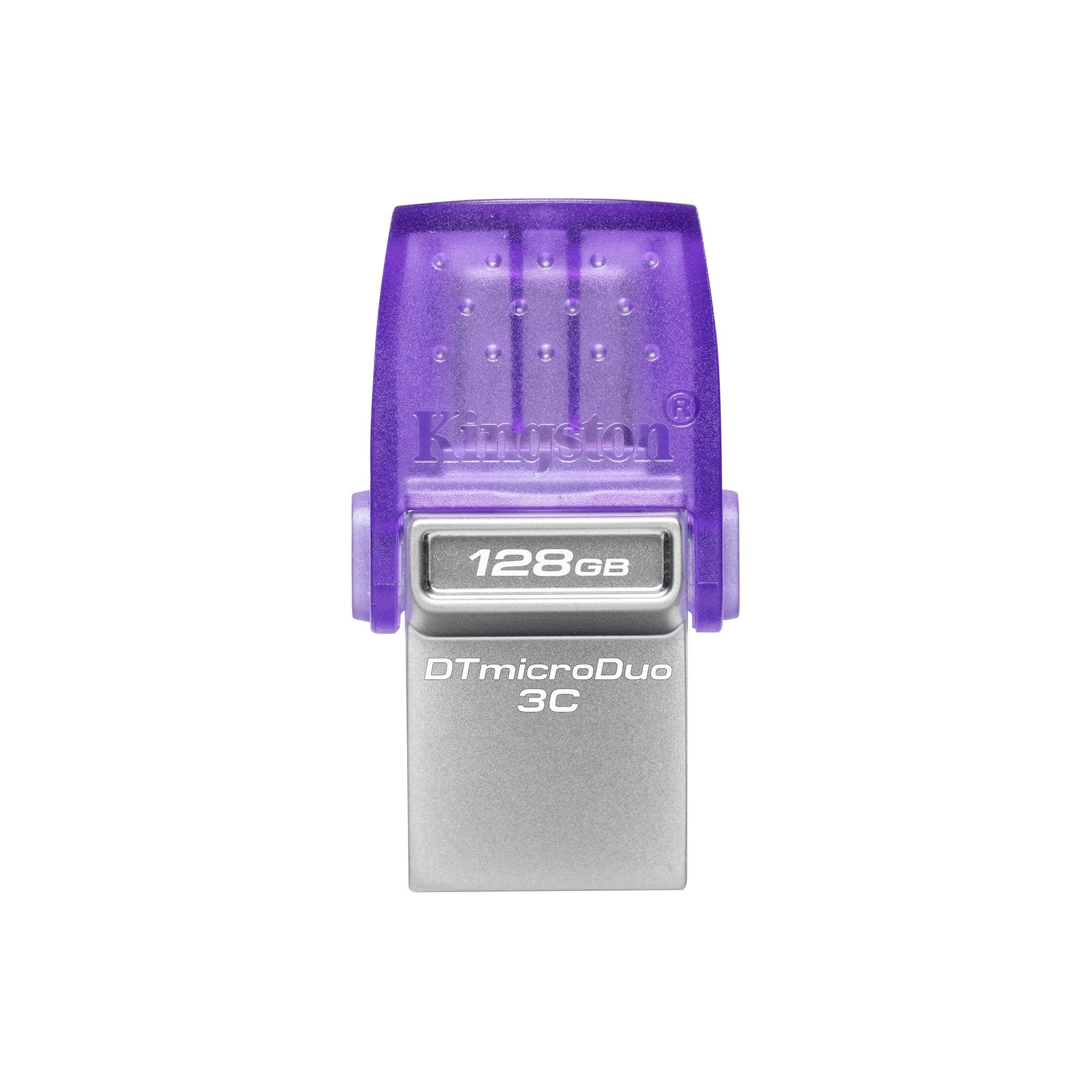 Kingston DataTraveler microDuo 3C - USB flash drive - 128 GB