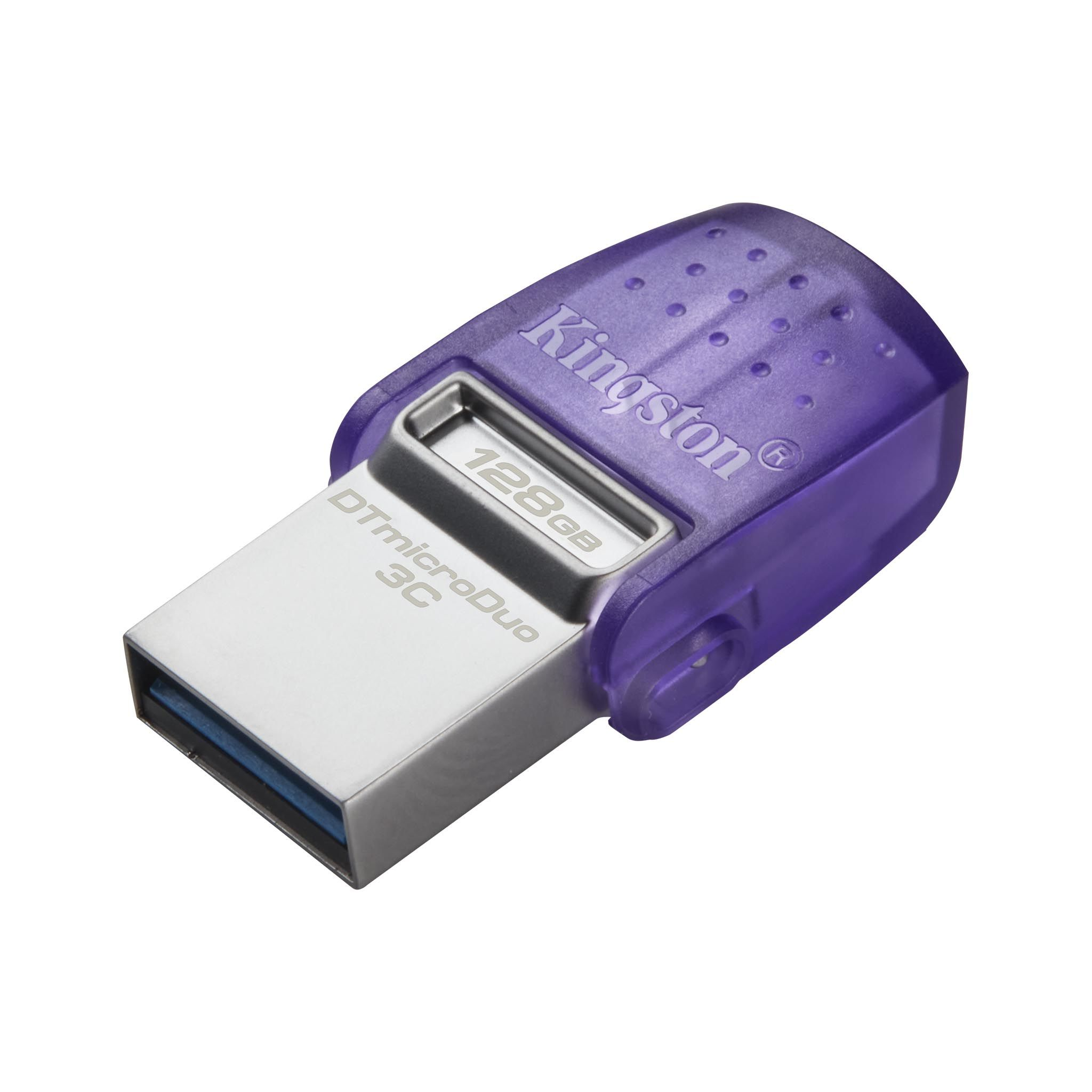 Kingston DataTraveler microDuo 3C - USB flash drive - 128 GB - Image 2