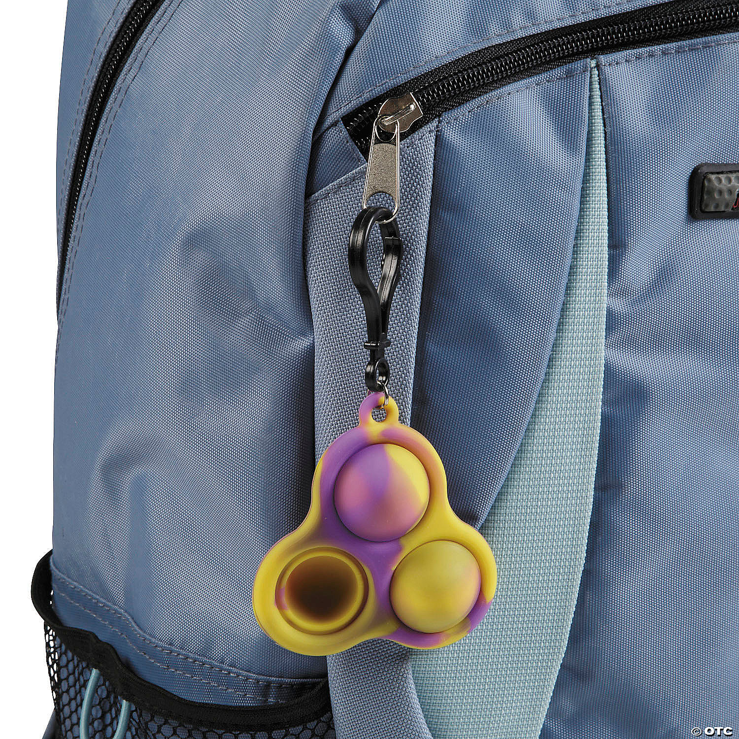 Oriental Trading - Lotsa Pops Popping Toy Backpack Clip Keychain - IN-13972594 - Image 2