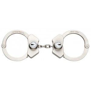 High Security - Oversize Handcuff - Nickel Finish