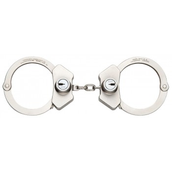 High Security - Oversize Handcuff - Nickel Finish