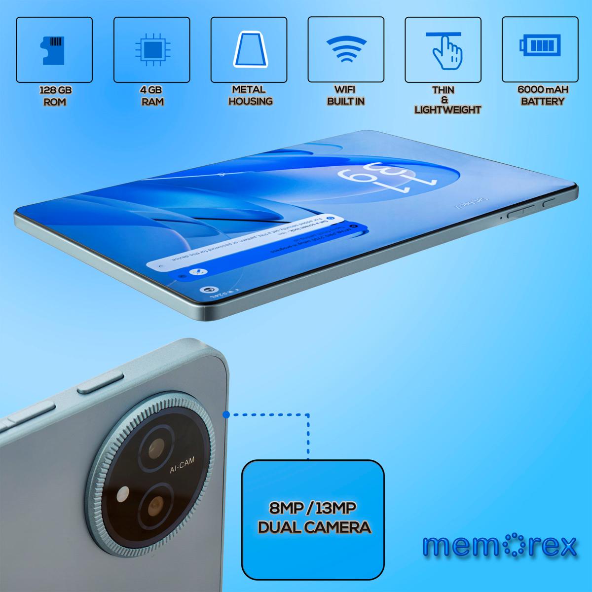 Memorex Tablet Bundle 11" Blue - Image 8