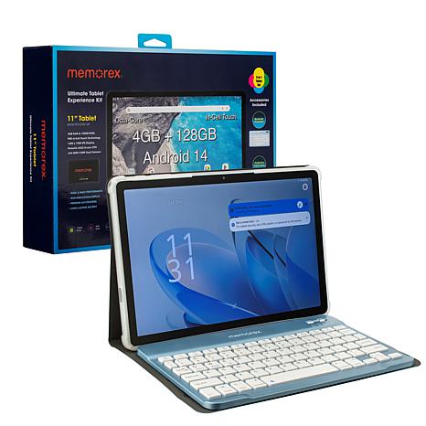 Memorex Tablet Bundle 11" Blue