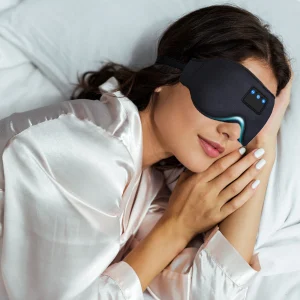 MT Bluetooth Sleep Mask – 3D Contoured – Sleep Headphones – Bluetooth 5.4 – Memory Foam – 8–10 hr Playtime