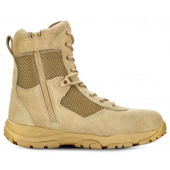 LANDSHIP 8" Men's Tactical Boot with Zipper