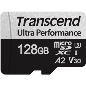 Transcend 340S - flash memory card - 128 GB - microSDXC