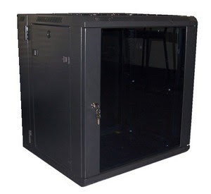 NewLink 9RU 18" Wallmount Enclosure Glass Door NEW-0918030
