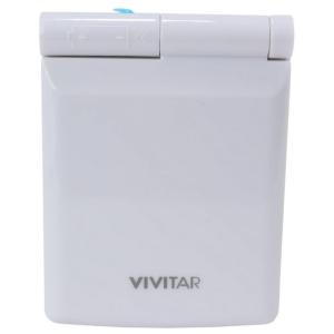 Cosmetic Compact Mirror LED - White