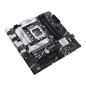 ASUS TUF GAMING B760M-PLUS WIFI D4 - Motherboard - micro ATX - LGA1700 Socket - B760 Chipset - USB 3.2 Gen 1, USB 3.2 Gen 2, USB-C 3.2 Gen 2x2 - 2.5 Gigabit LAN, Wi-Fi 6, Bluetooth - onboard graphics (CPU required) - HD Audio (8-channel)